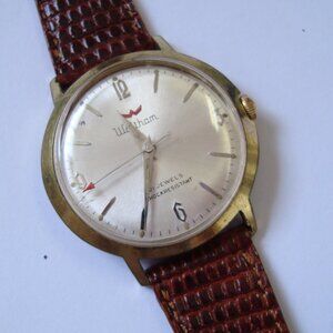 VINTAGE WIND UP WALTHAM 17 JEWELS ,RUN GREAT